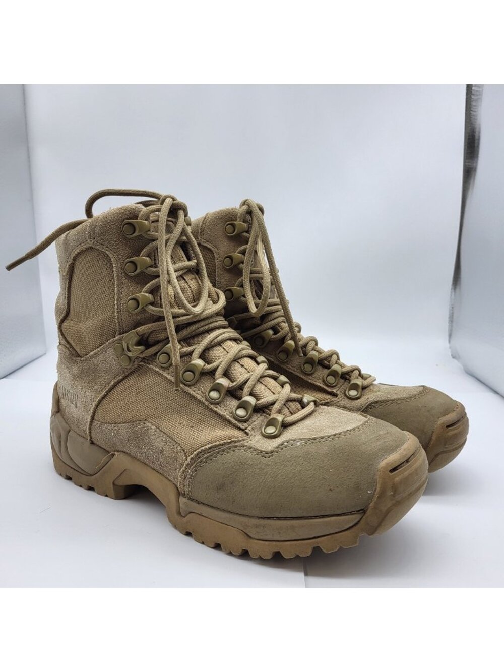Magnum Desert HPi Men Size 8.5 Suede Combat Boots Military Gorpcore